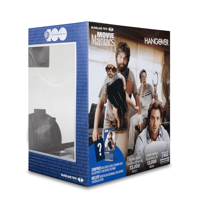 WB 100: Alan Garner The Hangover Movie Maniacs Figura posada