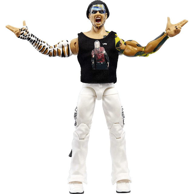 WWE Ultimate Edition Jeff Hardy Figura de acción, colecciona