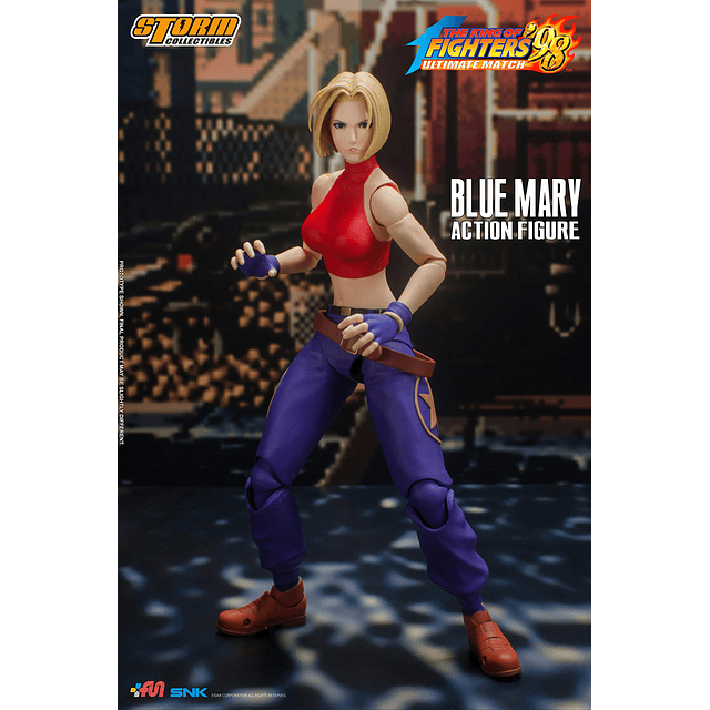 The King of Fighters '98 Blue Mary, figura de acción 1/12