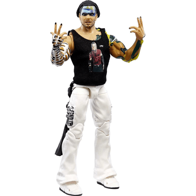 WWE Ultimate Edition Jeff Hardy Figura de acción, colecciona