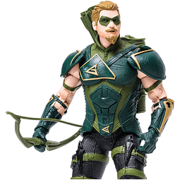 DC Multiverse Green Arrow Figura de acción de 7" con accesor