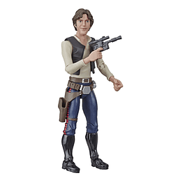 Figura de acción de juguete Han Solo de Galaxy of Adventures