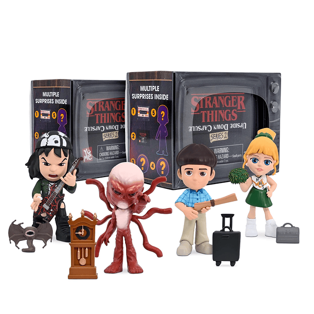 Oficial Stranger Things Upside Down Mystery Capsules Serie 2