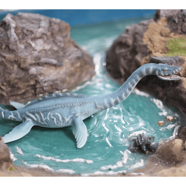 Plesiosaurus Figura de acción de juguete, dinosaurio marino