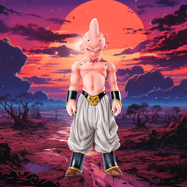 Figura Majin Buu, figura de Kid Buu, estatuas, colección DBZ