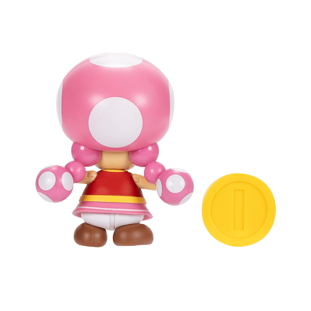 Figuras de acción de de 4" Toadette con moneda