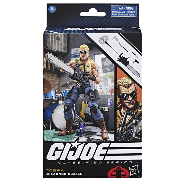 SOLDADO AMERICANO. Joe Classified Series Dreadnok Buzzer, fi