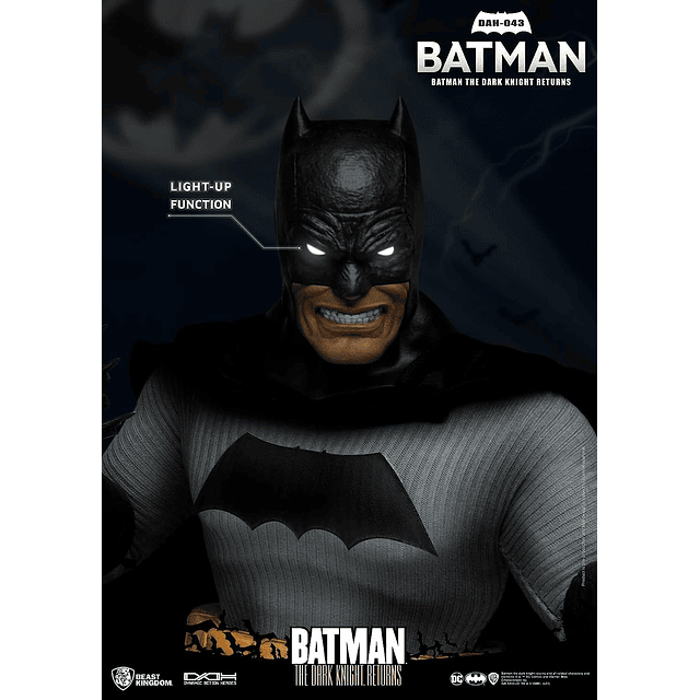 The Dark Knight Returns: Batman DAH043 Figura de acción diná