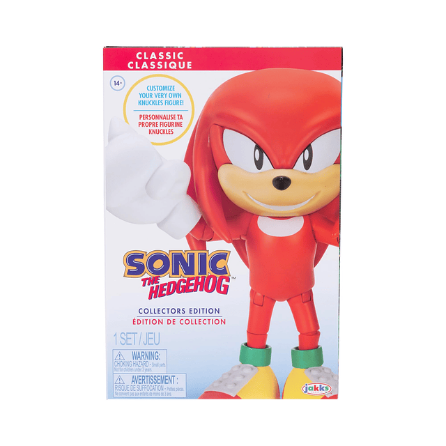 Figura de acción de Sonic the Hedgehog Knuckles de 6 pulgada