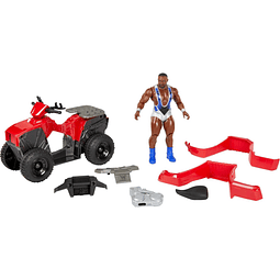 WWE Slam 'N Spin ATV Wrekkin Vehicle Breakaway ATV con WWE B