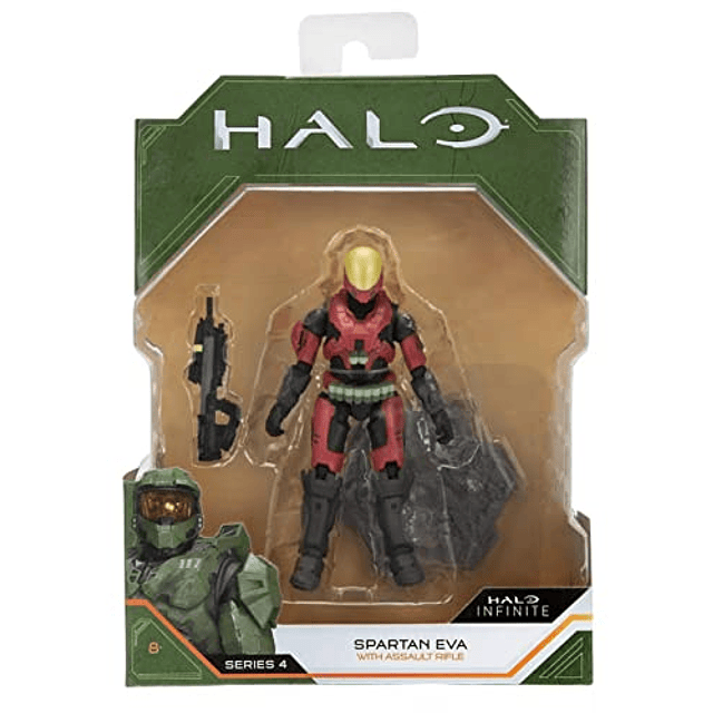 Halo Infinite World of Halo Figuras de 4" Serie 1 2 3 4 Cole