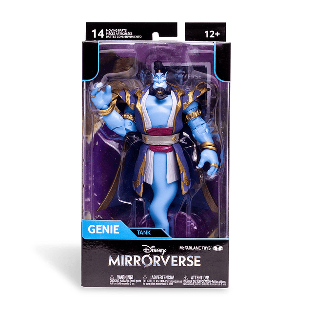 Disney Mirrorverse Genie Figura de acción de 7" con accesori