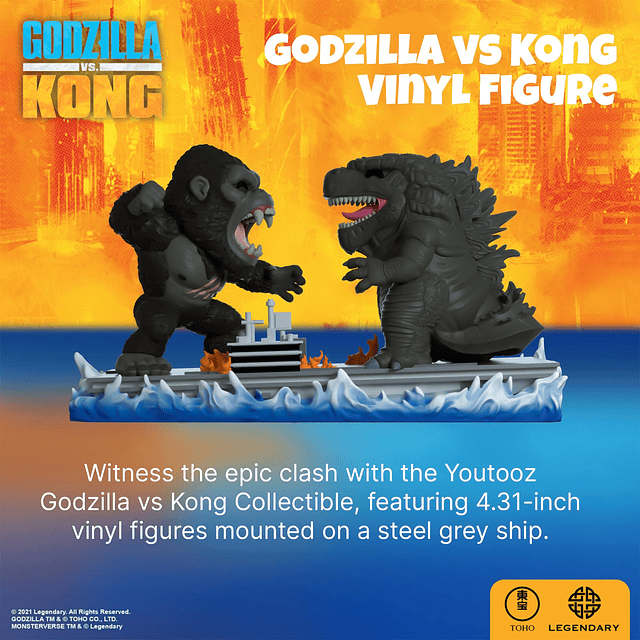 : Figura de vinilo Godzilla vs Kong