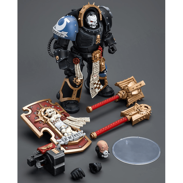 Figura coleccionable JoyToy Warhammer 40K: Capellán de los U