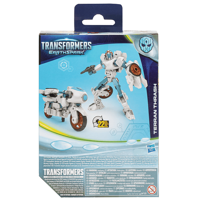 EarthSpark Deluxe Class Terran Thrash Figura de acción de ro