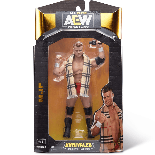 All Elite Wrestling Unrivaled Collection MJF Figuras de acci