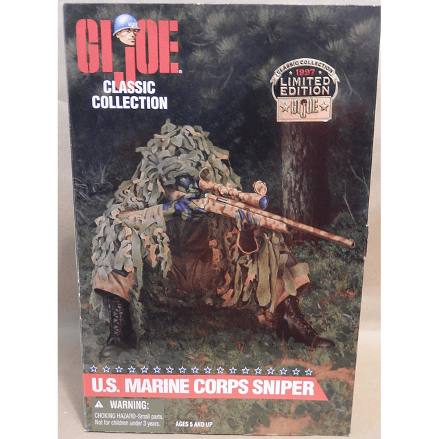 SOLDADO AMERICANO. Joe U.S. Marine Corps Sniper Figura de ac