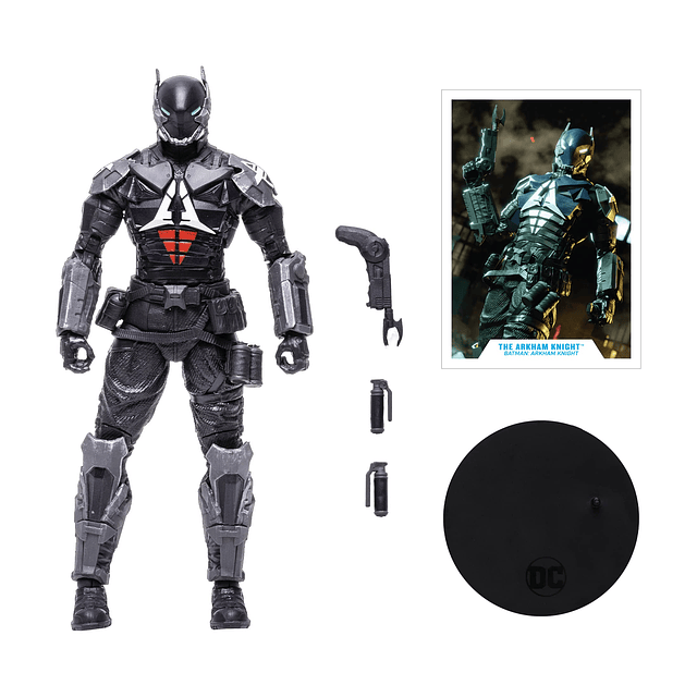 DC Multiverse Arkham Knight Figura de acción de 7 pulgadas c