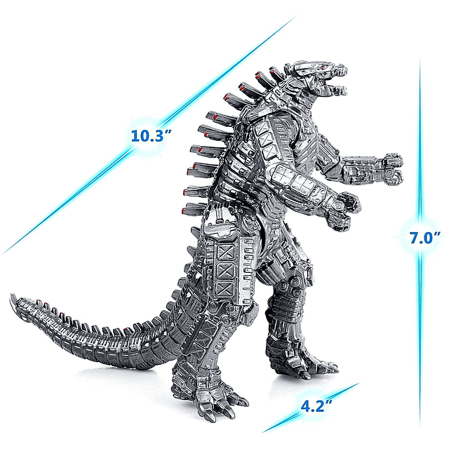 Figura de acción de juguete MechaDragon vs. Kong, serie de p