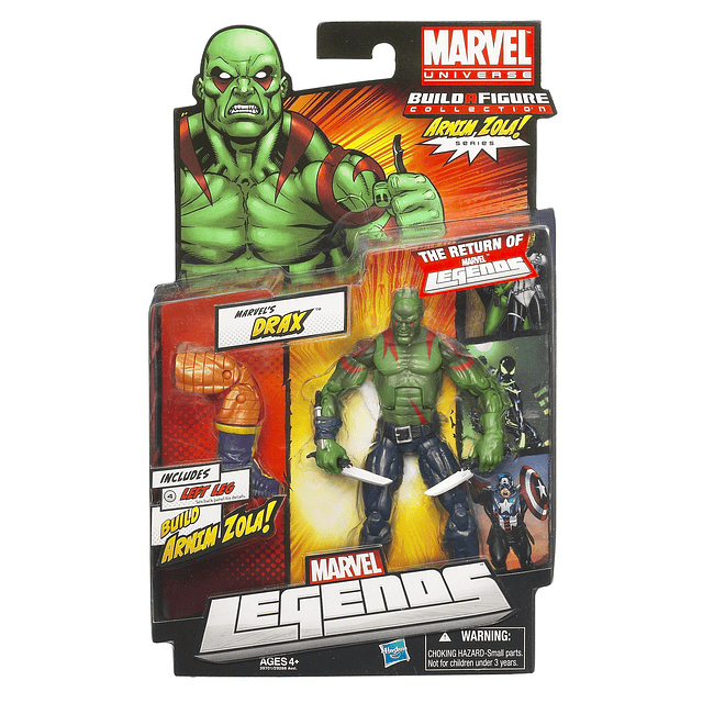 Marvel Universe Marvel Legends Figura Drax de Marvel de 6 pu