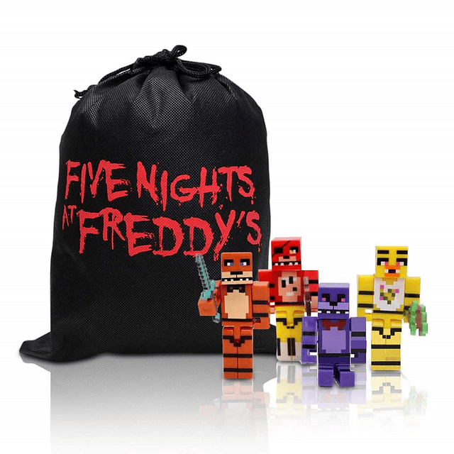 Figuras de acción FNAF Mini estatuilla juguetes 8 unids/set