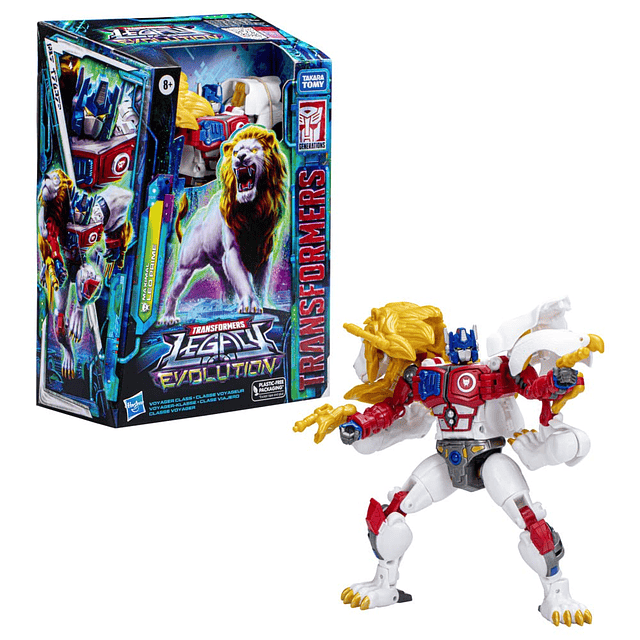 Toys Legacy Evolution Voyager Maximal Leo Prime Toy, 7 pulga