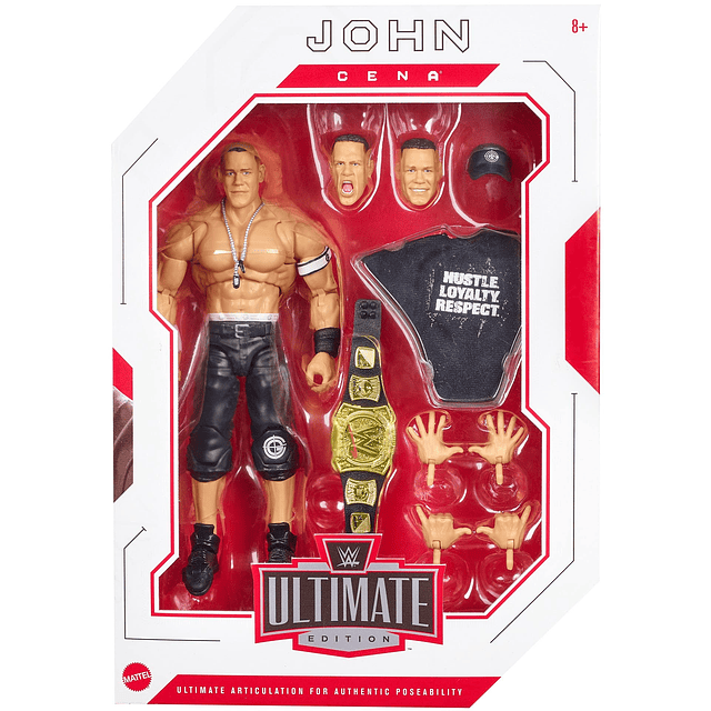 Figura de acción WWE John Cena Ultimate Edition