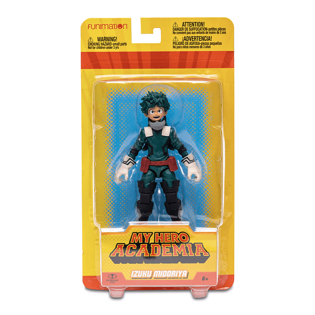 Figura de acción My Hero Academia Izuku Midoriya de 5"