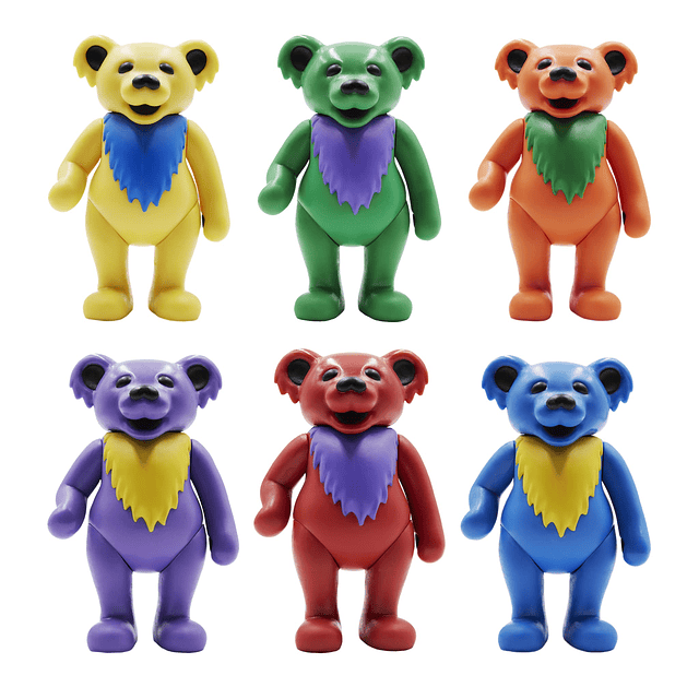 Grateful Dead Dancing Bear Figura de acción de Grateful Dead