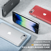 Glass Series diseñada para iPhone SE 2022 Funda de 4,7 pulga