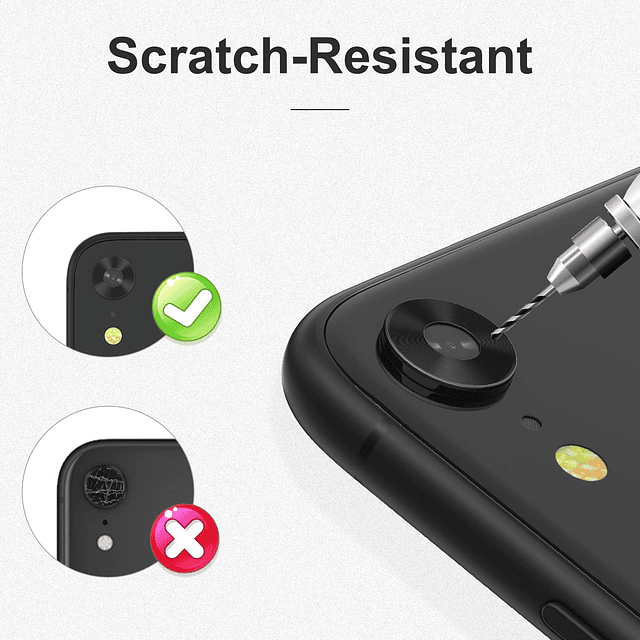 Protector de Lente de Cámara para iPhone XR - Paquete de 2 P