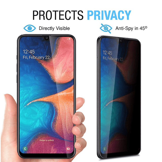 Anbzsign 2 unidades Protector de pantalla de privacidad para