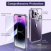 Funda 5 en 1 diseñada para iPhone 14 Pro Max de 6,7 pulgadas