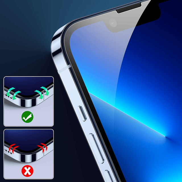 Protector de Pantalla de Vidrio Templado Compatible con iPho