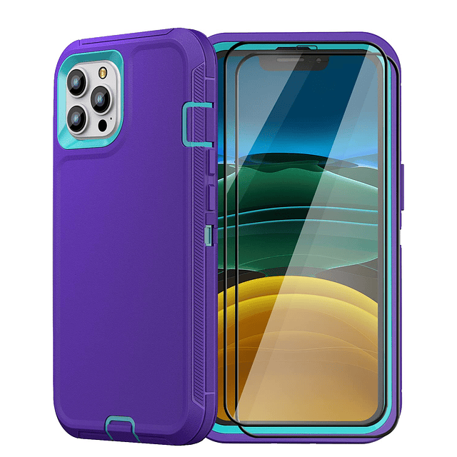 Diseño para iPhone 11 Pro Max Funda con 2 protectores de pan