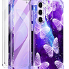 - Funda compatible con Galaxy S23 5G, diseño floral, a prueb