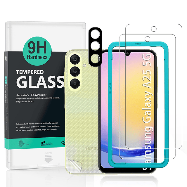 Paquete de 2 Protectores de Pantalla para Samsung Galaxy A25