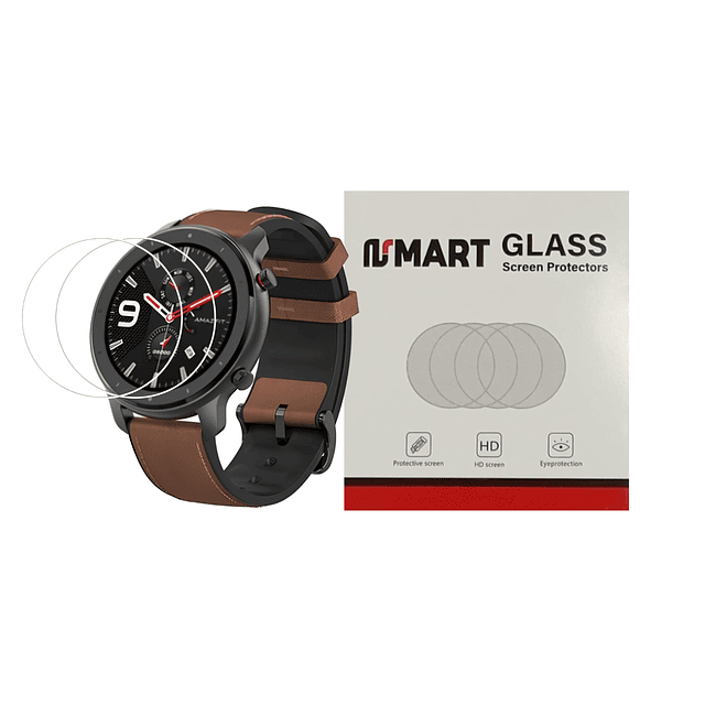 Zshion Protector de Pantalla para Amazfit GTR 47mm, Dureza 9