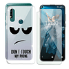 para Oukitel C17 Pro Funda + Protector de Pantalla de Vidrio