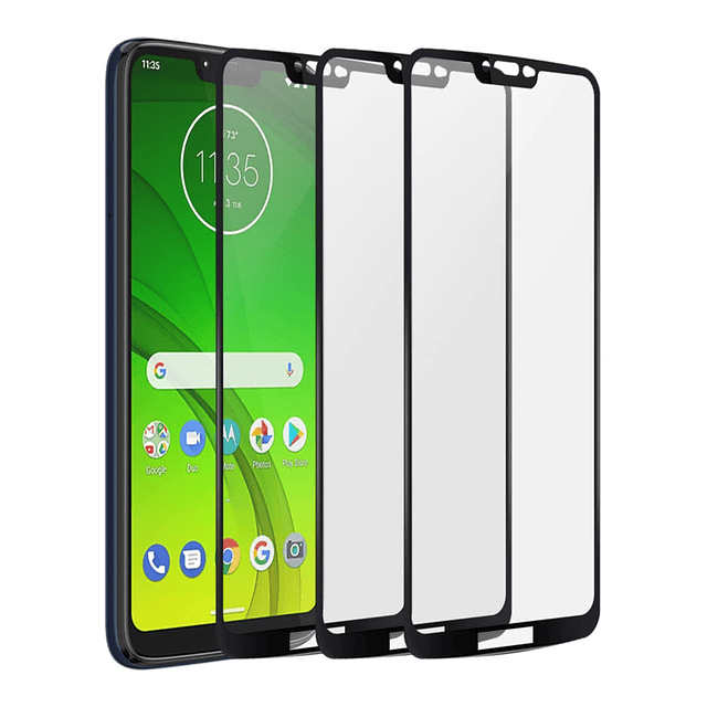 Moto G7 Power Protector de Pantalla XT1955,Paquete de 3 Cobe