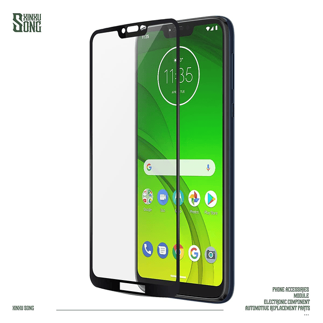 Moto G7 Power Protector de Pantalla XT1955,Paquete de 3 Cobe