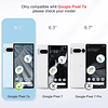 Protector de Pantalla para Google Pixel 7a de 6,1", 3 Crista