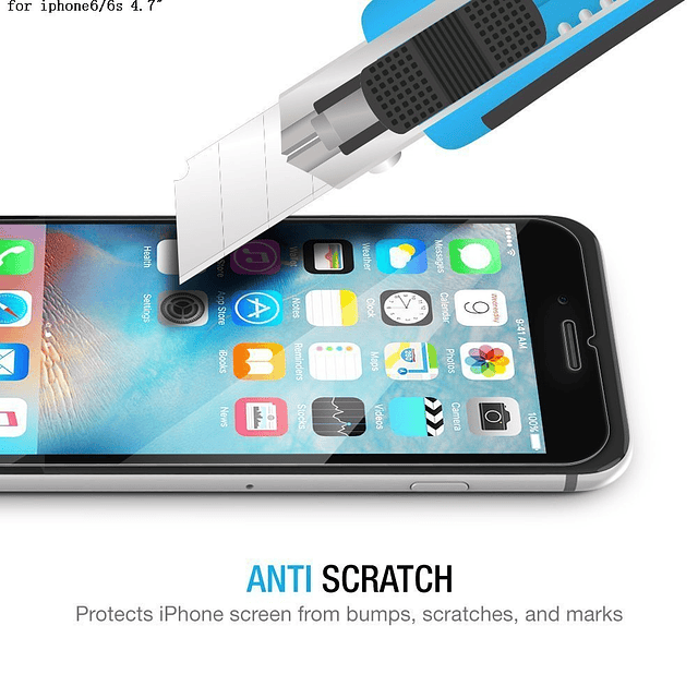 Protector de pantalla para iPhone 6S, compatible con 3D Touc