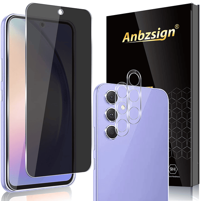 2+2Pack para Samsung Galaxy A54 5G 2023 Protector de Pantall