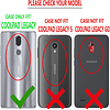 Coolpad Legacy Funda con 2 protectores de pantalla de vidrio