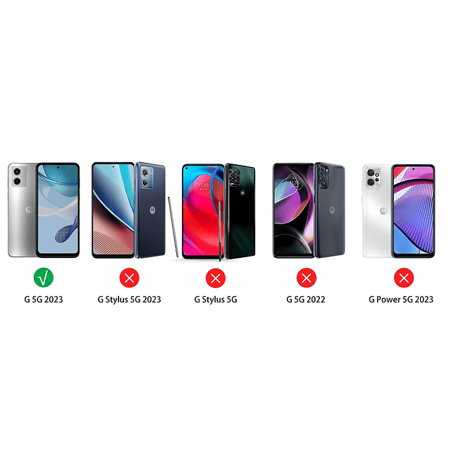 Paquete de 3 Vidrio Templado Compatible con Motorola Moto G