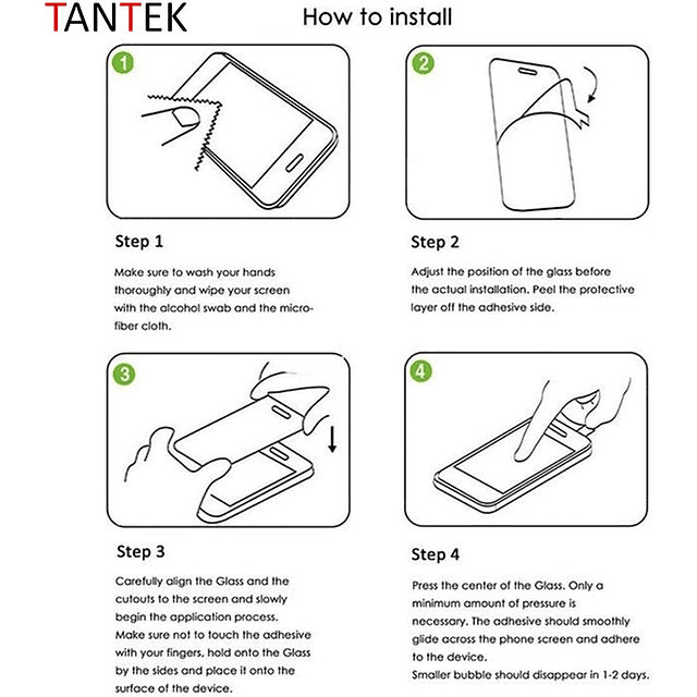 Elevantoo Protector de pantalla compatible con pantalla táct