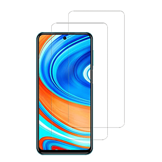 Protector de Pantalla para Xiaomi Redmi Note 9 PRO, 2 Piezas