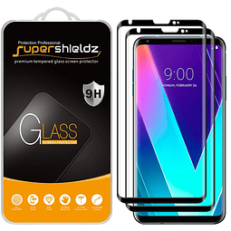 2 unidades diseñado para LG V30 Plus Protector de pantalla d