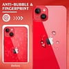 Protector de pantalla trasera para iPhone 14 Plus paquete de